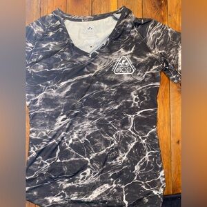 Fishing v neck t shirt